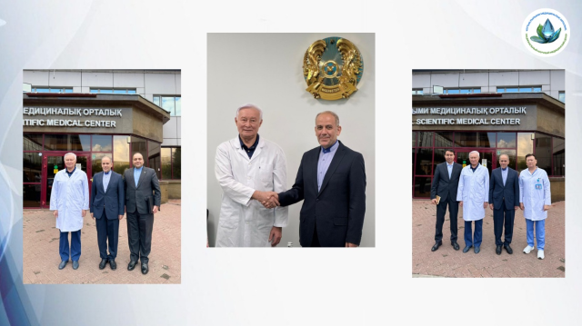 ДЕЛЕГАЦИЯ ПОСОЛЬСТВА ИРАНА ПОСЕТИЛА НАЦИОНАЛЬНЫЙ НАУЧНЫЙ МЕДИЦИНСКИЙ ЦЕНТР